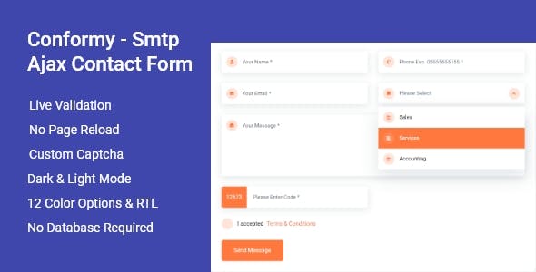 Conformy - Contact Form