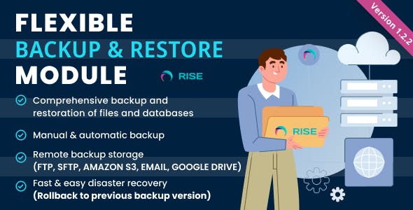 Flexible Backup & Restore Module for Rise CRM