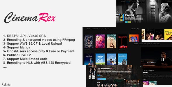 CinemaRex - Movies & TV Shows, Live TV