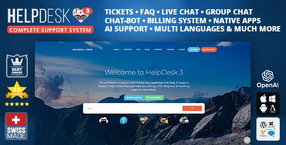 HelpDesk 3 - The professional Support Solution