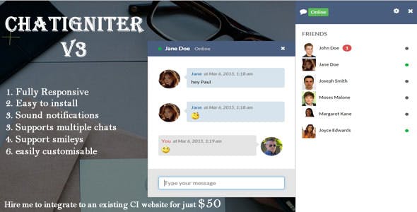 Chatigniter live chat app