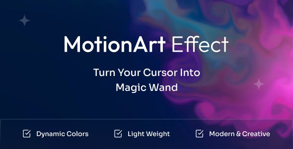 Motion Art For Elementor WordPress Plugin