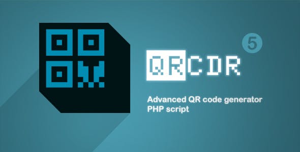 QRcdr - responsive QR Code generator