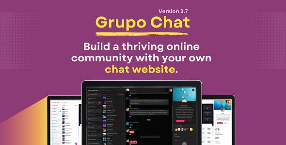 Grupo Chat - Chat Room & Private Chat PHP Script