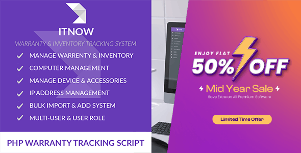 ITNOW-Warranty & Inventory Tracking System